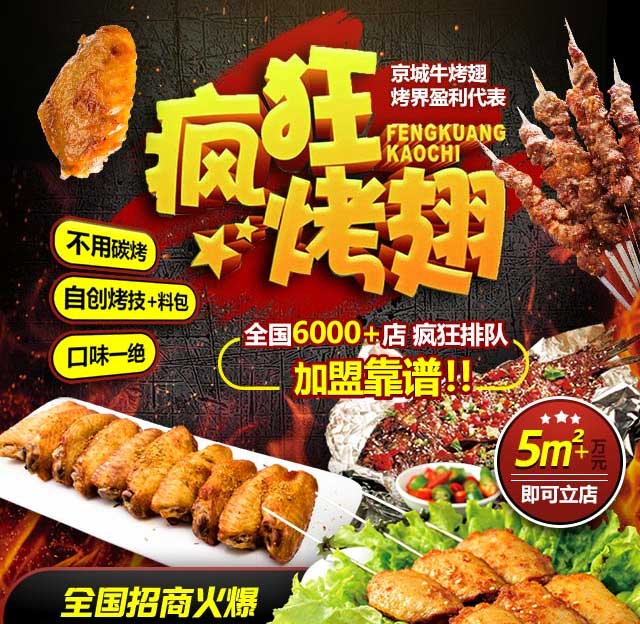 普兰店奥尔良烤翅